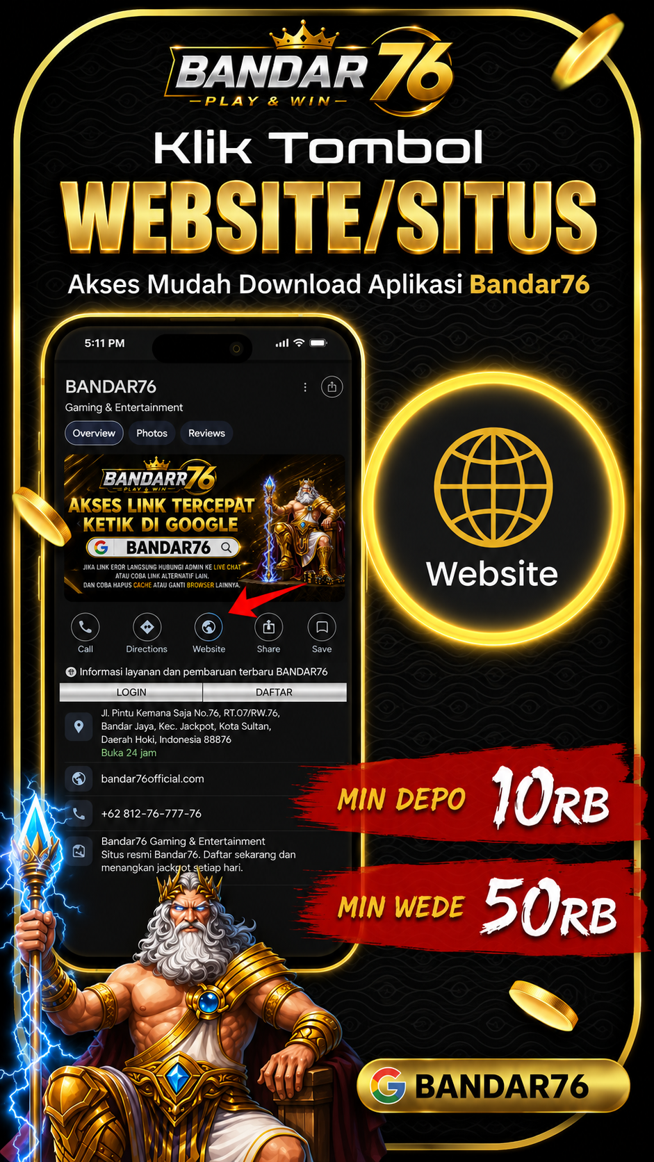 bandar76